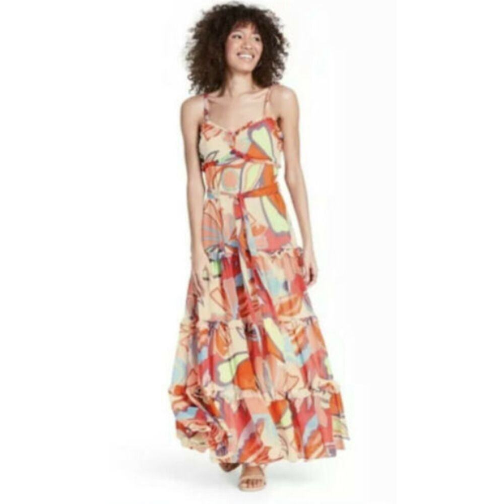 ALEXIS x Target Tiered Ruffle Dress Size 1X